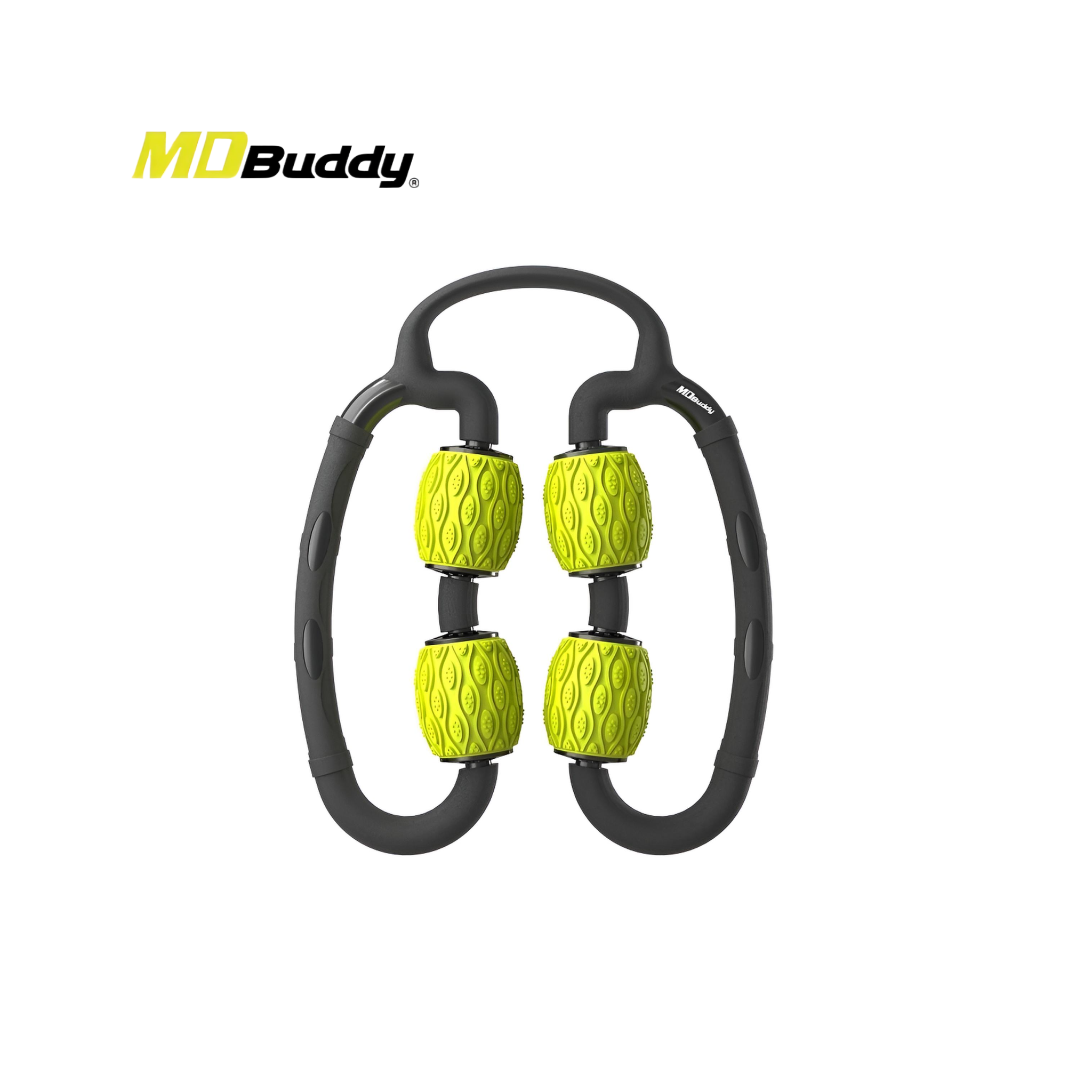 MDBuddy Manual Muscle Roller Massager for Neck, Shoulders & Body Relaxation
جهاز مساج رولر يدوي للرقبة والعضلات وتحسين الاسترخاء – MDBuddy