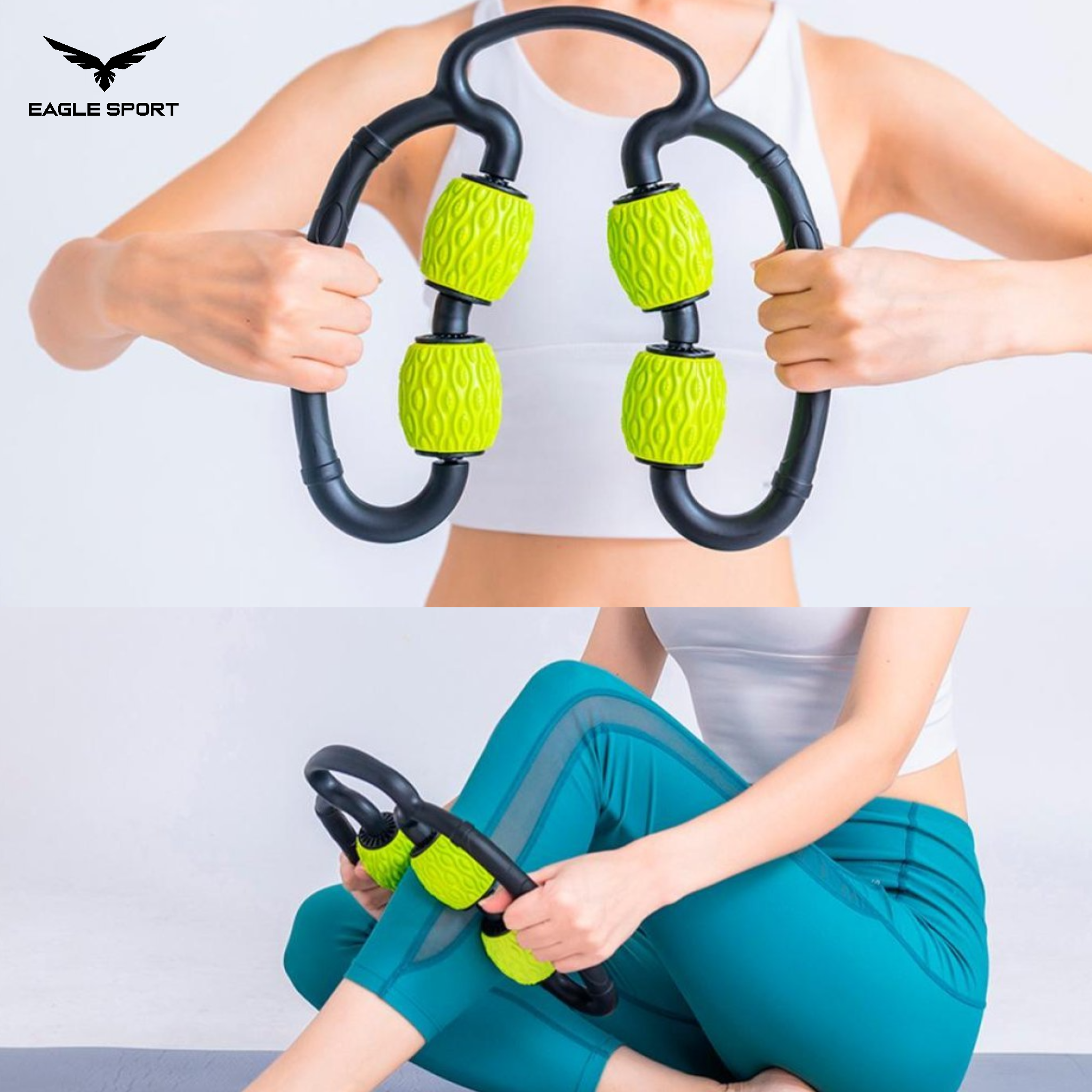MDBuddy Manual Muscle Roller Massager for Neck, Shoulders & Body Relaxation
جهاز مساج رولر يدوي للرقبة والعضلات وتحسين الاسترخاء – MDBuddy