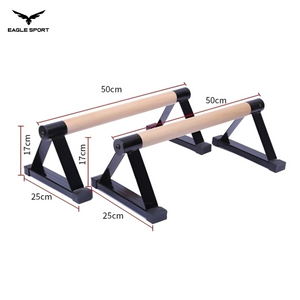 Professional Wooden Parallettes for Calisthenics Training
متوازيات خشبية احترافية لتمارين الكاليسثنكس