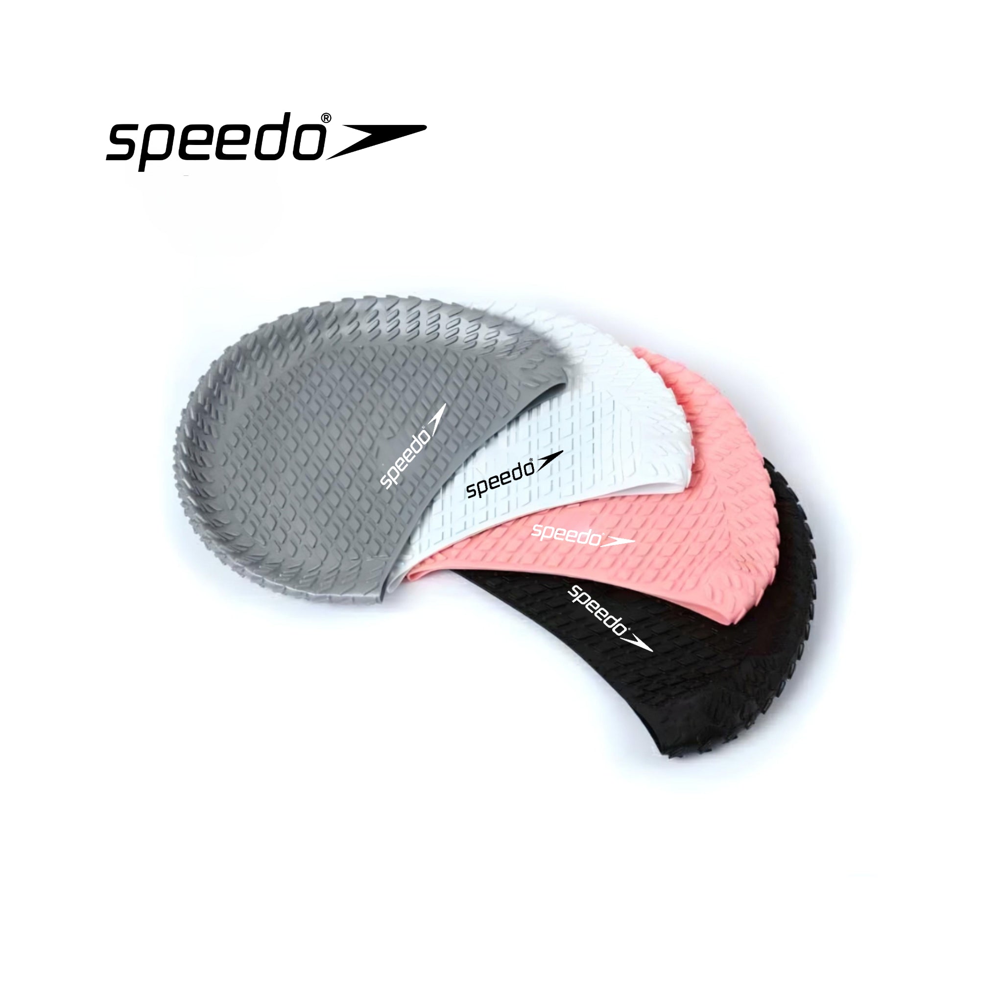  طاقية (قبعة)  سباحة سيليكون احترافية من Speedo – ثبات، راحة، حماية كاملة
Professional Silicone Swim Cap from Speedo – Stability, Comfort, and Full Protection
