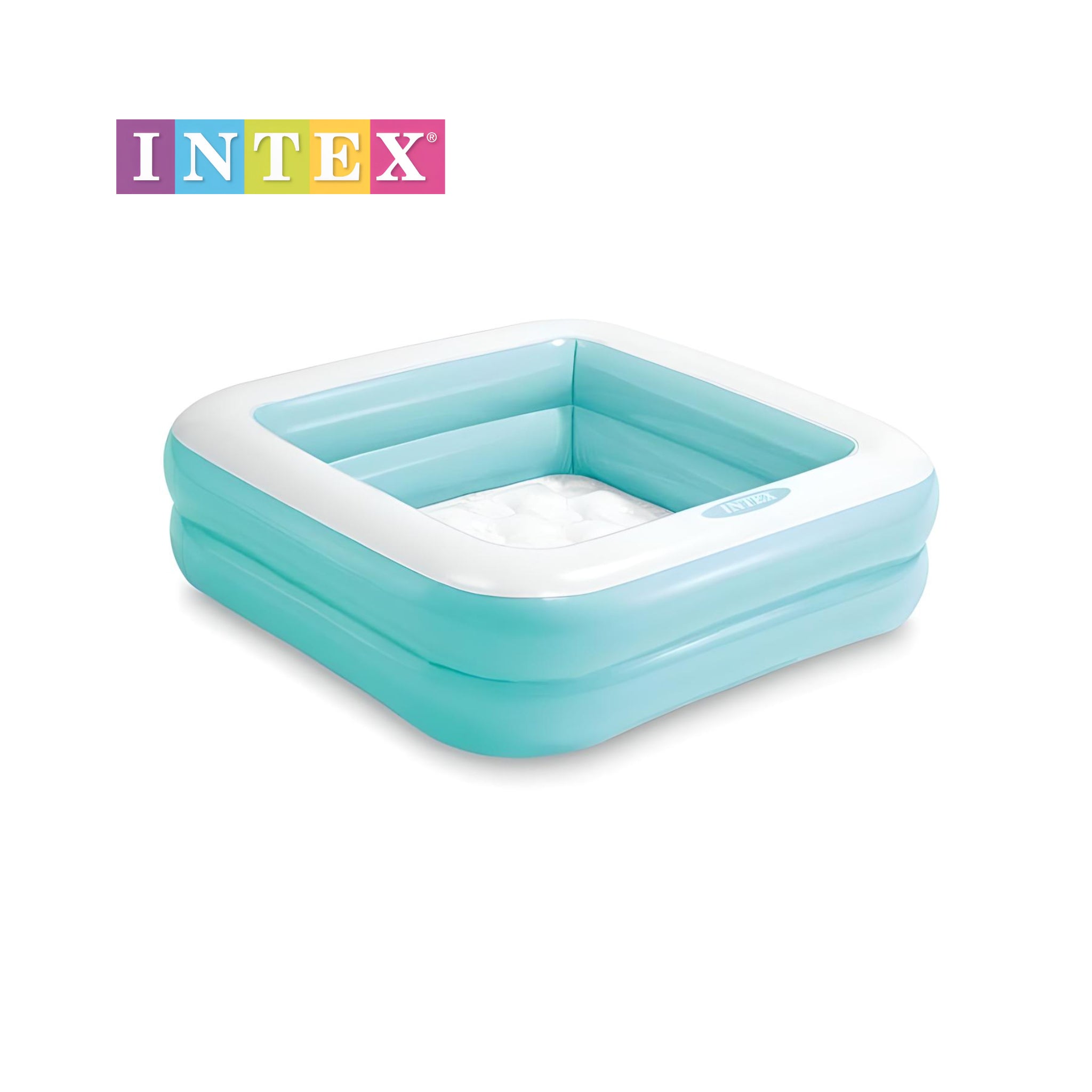 بركة سباحة INTEX المربعة للأطفال + منفاخ 
