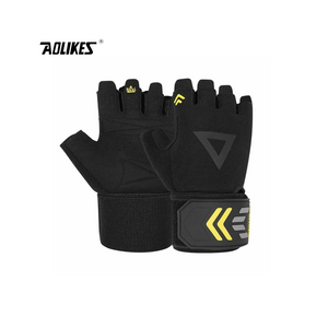 قفازات تمارين رجالية مع دعم المعصم – AOLIKES
AOLIKES Men’s Workout Gloves with Wrist Support