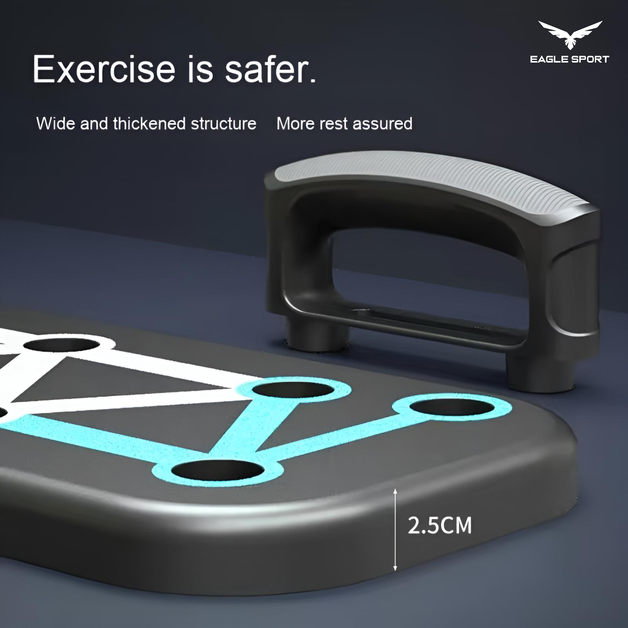 لوح تمارين الضغط متعدد الوضعيات قابل للطي – LIVEUP
LIVEUP Foldable Multi-Position Push-Up Board