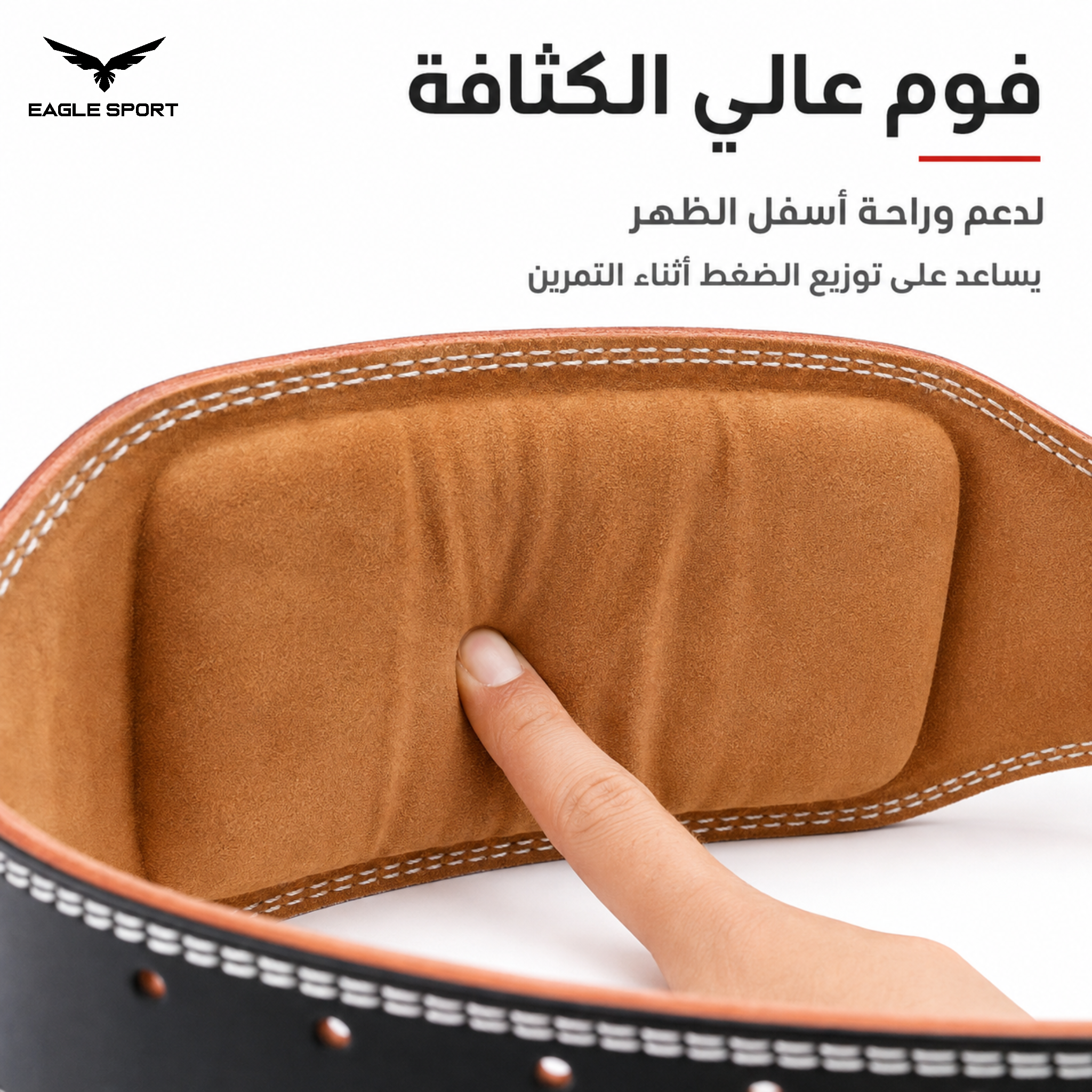 حزام رفع الأثقال مبطن لدعم أسفل الظهر – VALEO
VALEO Padded Weightlifting Belt for Back Support